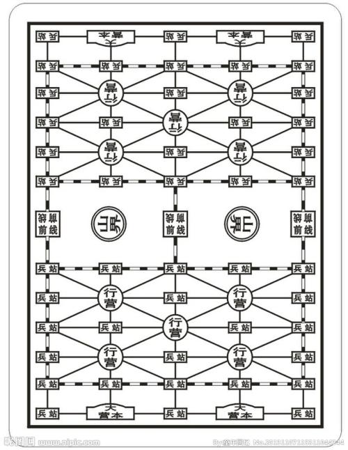 军棋玩法